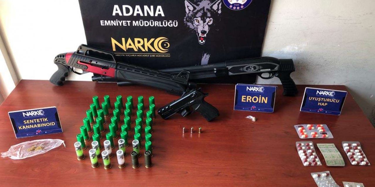 Adana'da uyuşturucu operasyonu