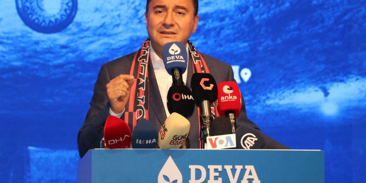 DEVA Partisi Genel Başkanı Ali Babacan Gaziantep’te konuştu