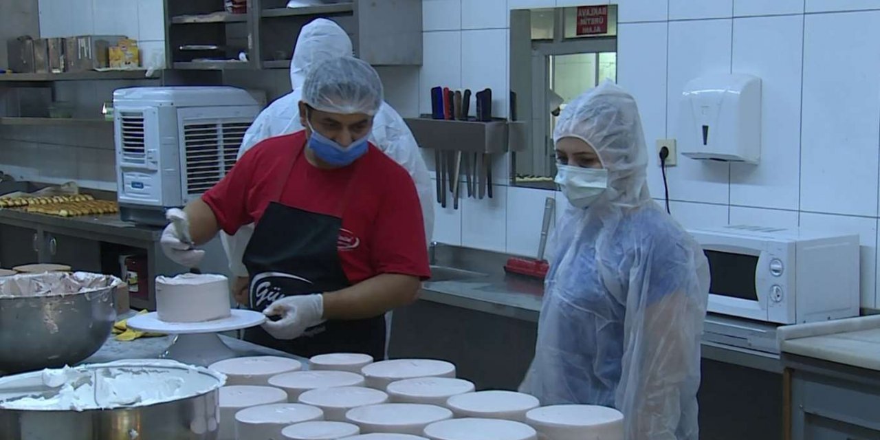 İpekyolu'ndaki tatlı imalathaneleri denetlendi