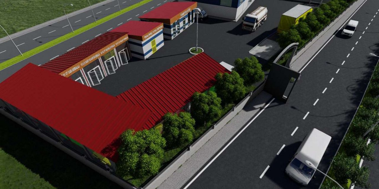 İpekyolu Belediyesi birinci sınıf atık getirme merkezi kuruyor