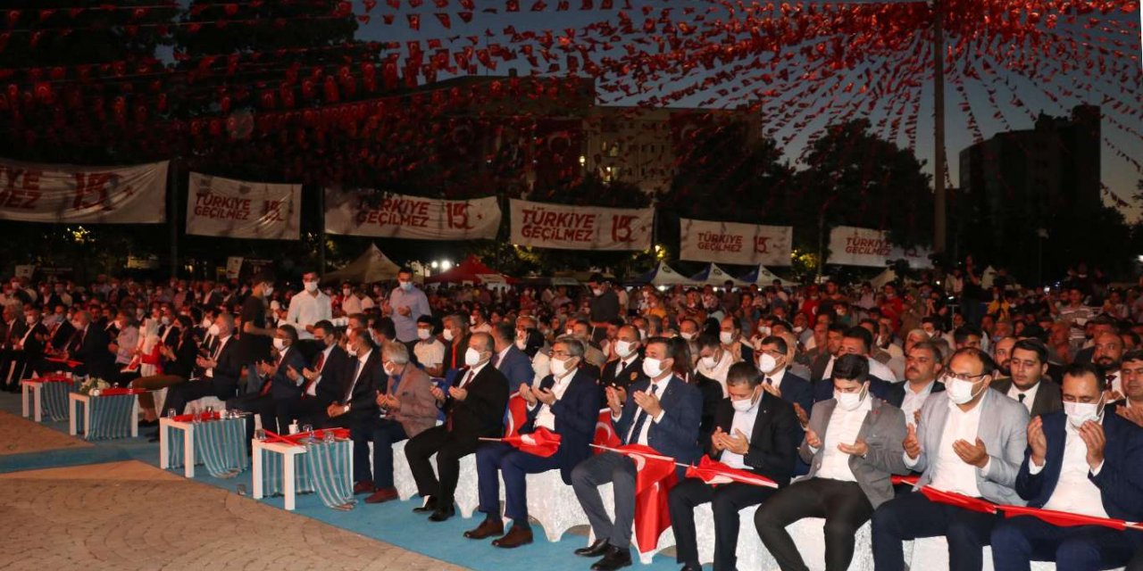 Gaziantep’te 15 Temmuz programı düzenlendi