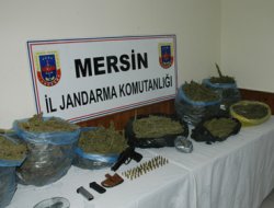 Mersin'de uyuşturucu baskını