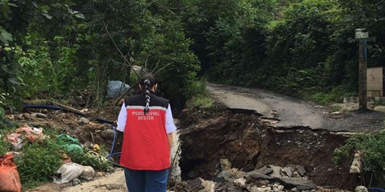 Rize’de selden etkilenenler için 1 milyon lira kaynak aktarıldı