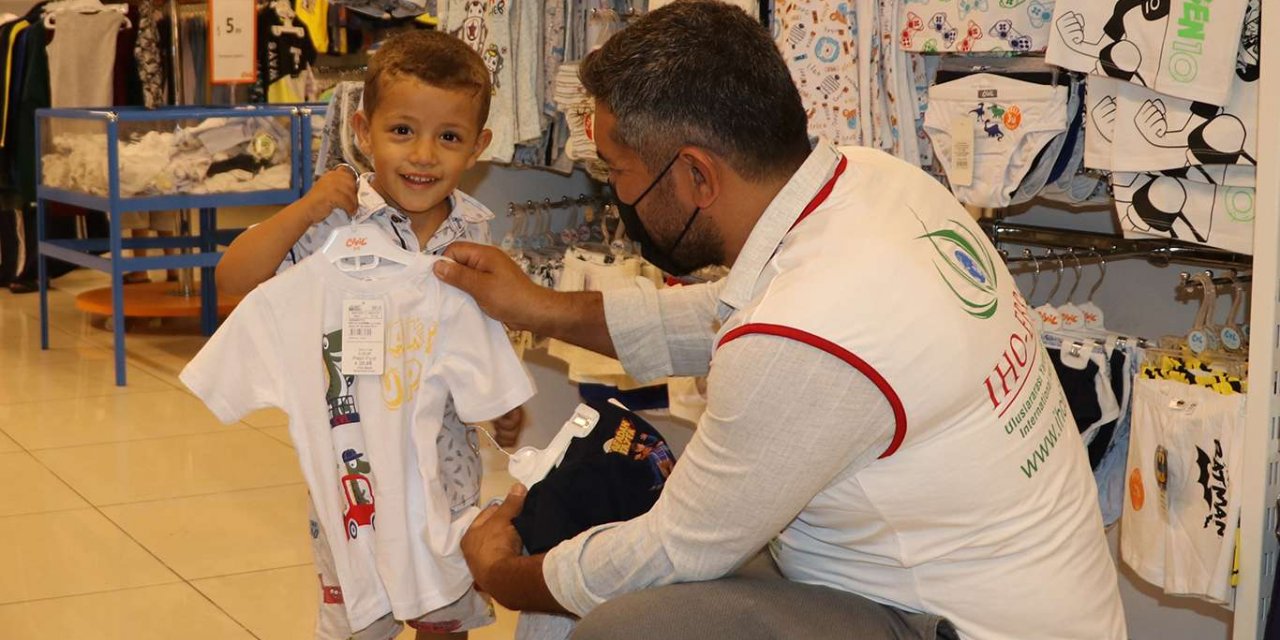 IHO EBRAR Kurban Bayram öncesi çocukların yüzünü güldürdü