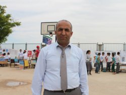 Köy okulunda "Bilim Fuarı" açıldı