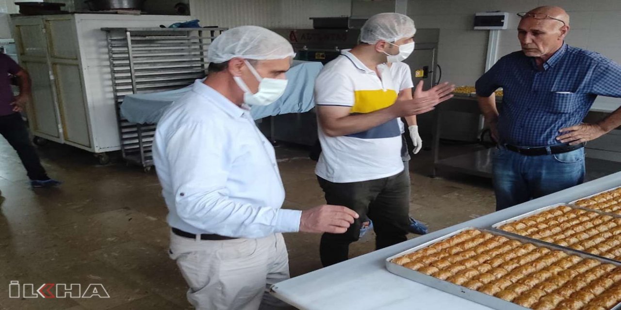 Tatlı imalathanelerine bayram denetimi