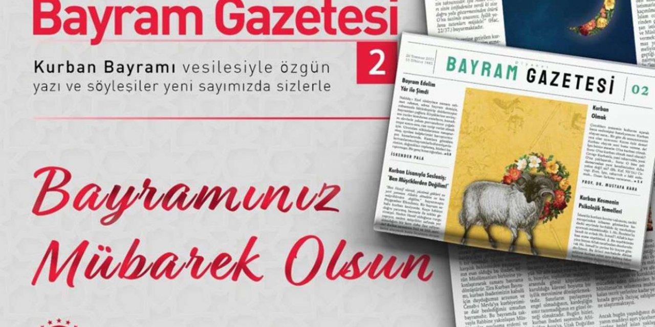 Diyanet Bayram Gazetesi’nin 2. sayısı yayımlandı