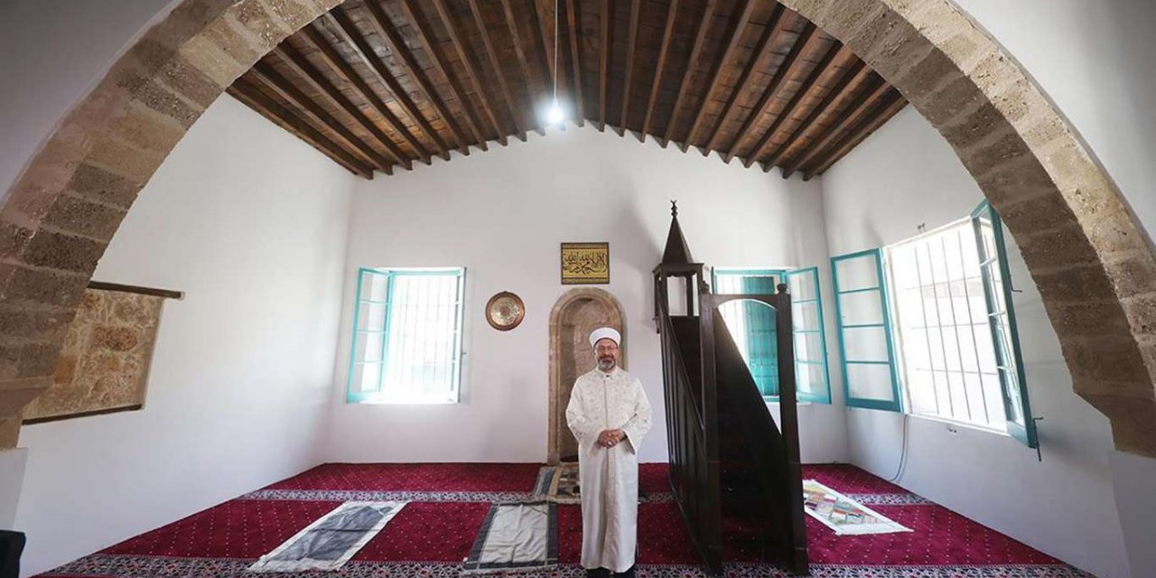 Bilal Ağa Mescidi yeniden ibadete açıldı