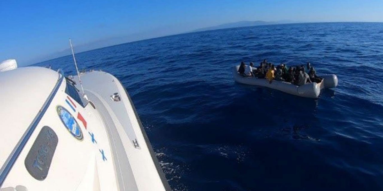 A total of 564 irregular migrants rescued over the past week, the Turkish Coast Guard says