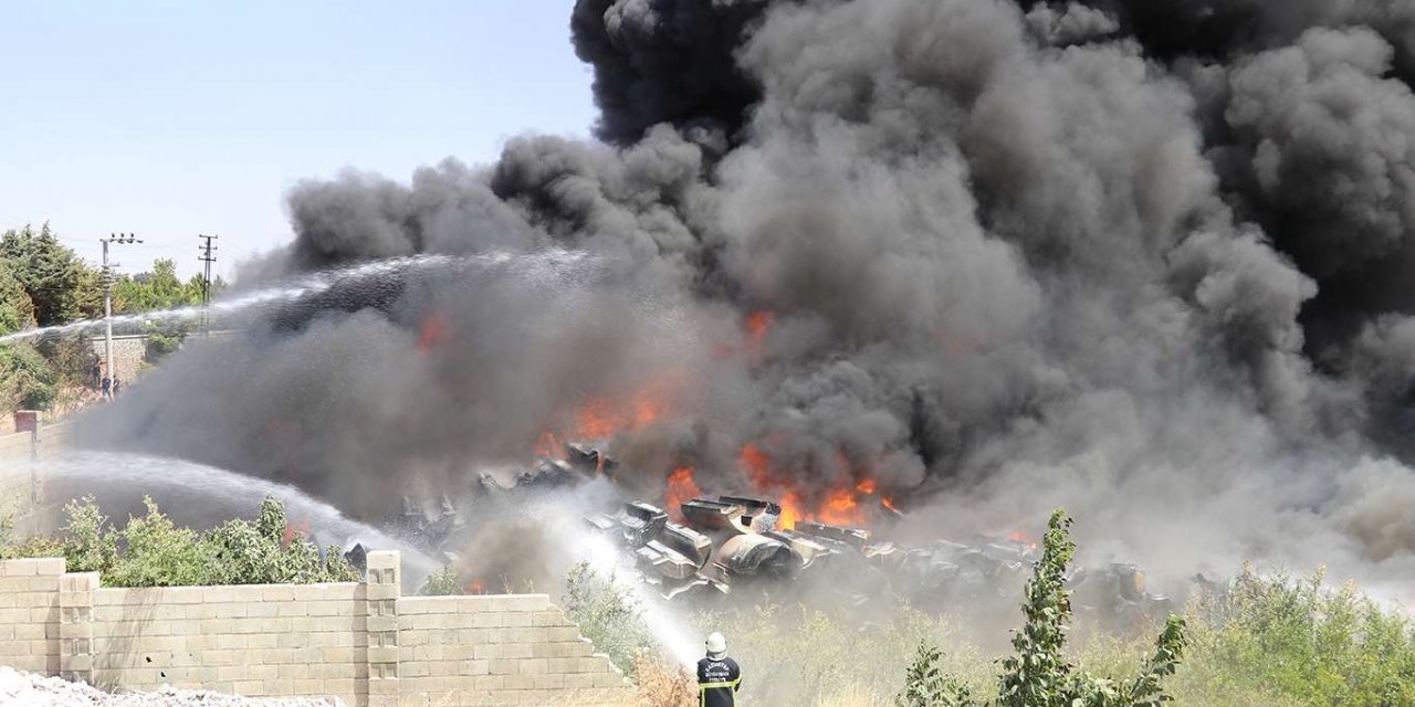 Gaziantep'teki yangın kontrol altına alındı