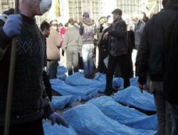 Suriye'de yakılmış kimliği belirsiz 17 ceset!