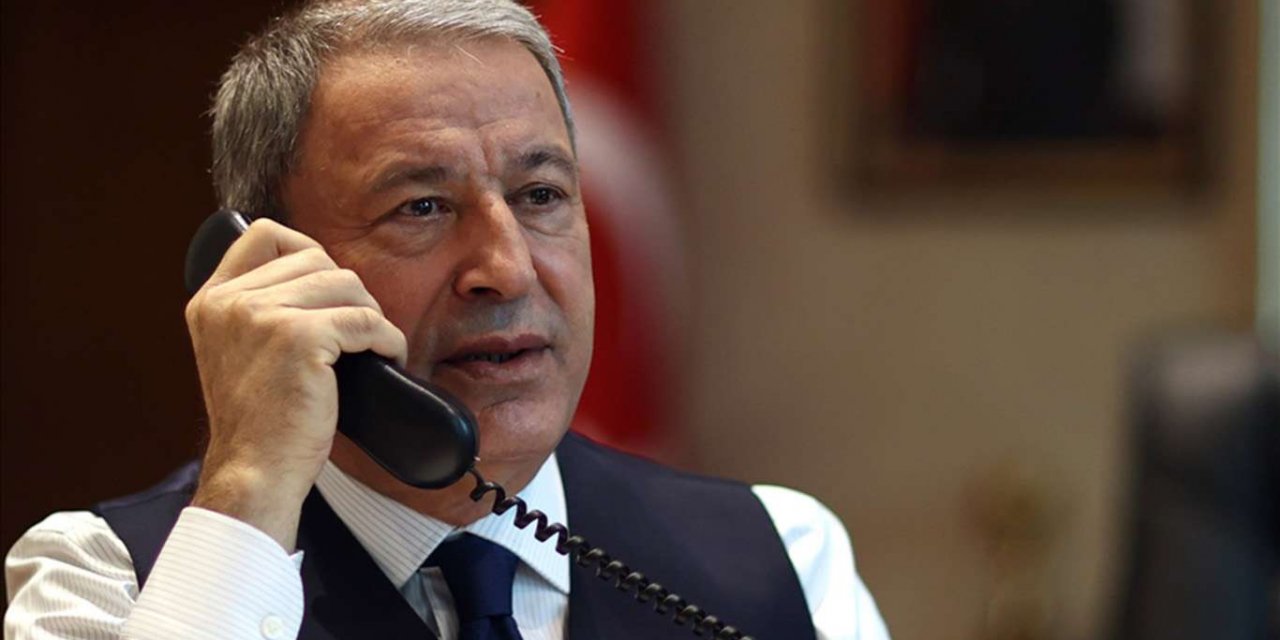 Bakan Akar Afganistan Savunma Bakanı Mohammadi ile görüştü