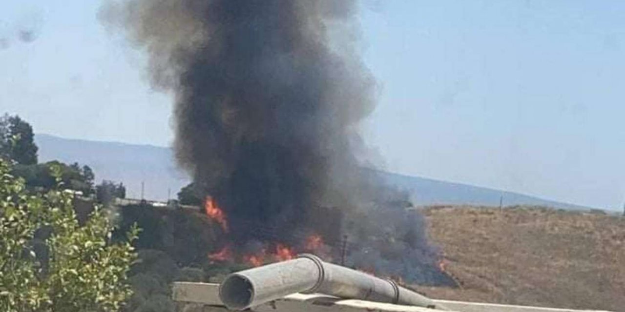 Lübnan tarafından işgalci rejime füze fırlatıldı