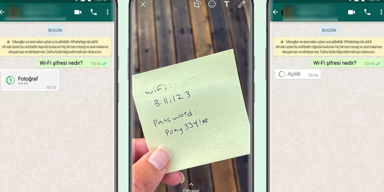 WhatsApp'tan kaybolan fotoğraf ve video özelliği