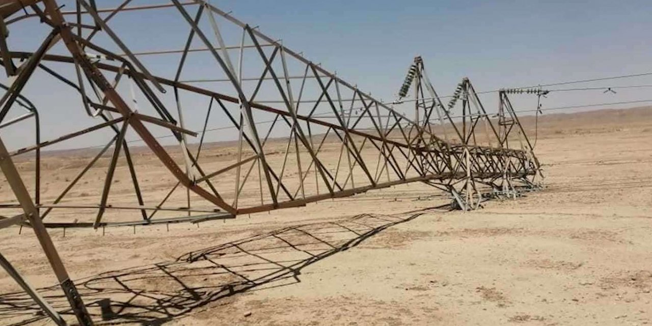 Irak'ta enerji nakil kulelerine sabotaj