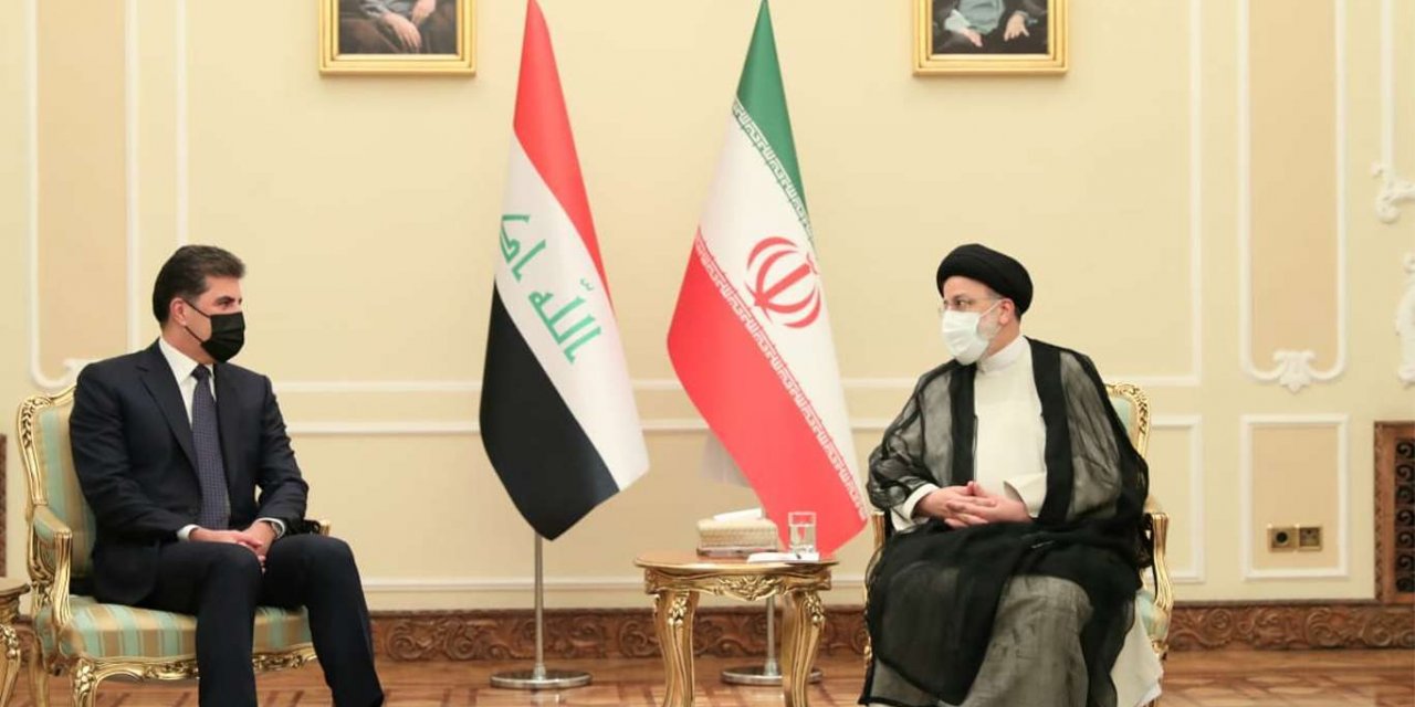 Nêçîrvan Barzanî li gel Serokomar Îbrahîm Reîsî civiya