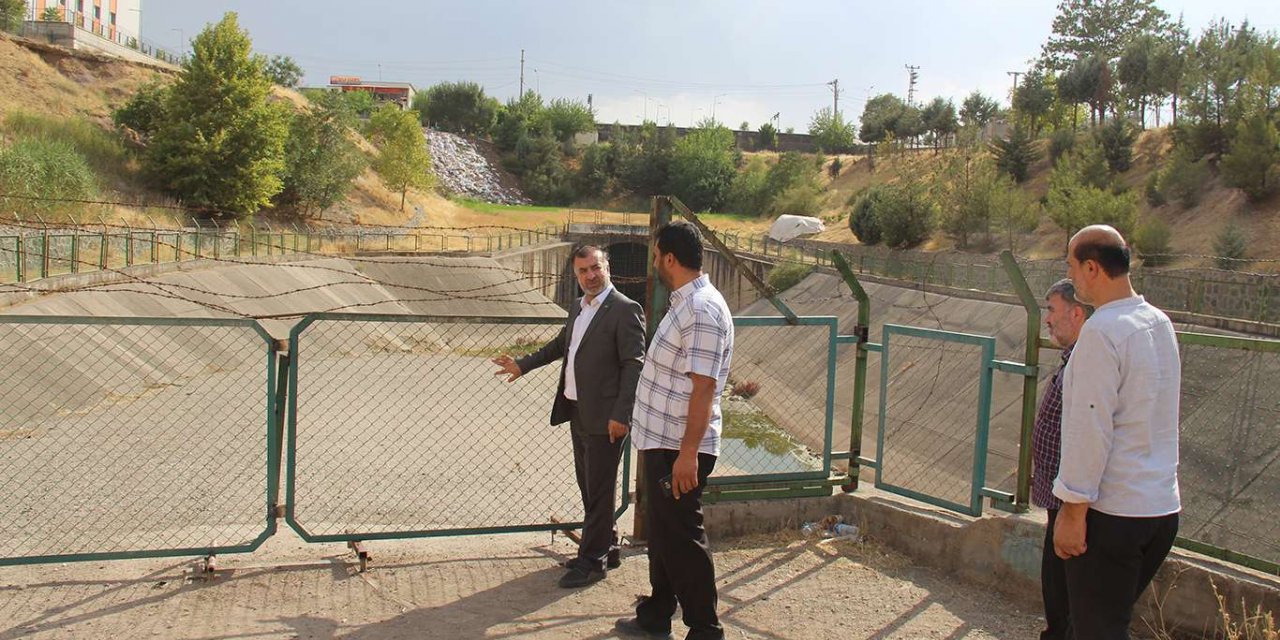 HÜDA PAR Yenişehir İlçe Başkanı Beber: Su kanalı çevresinde gerekli önlemler alınmalı