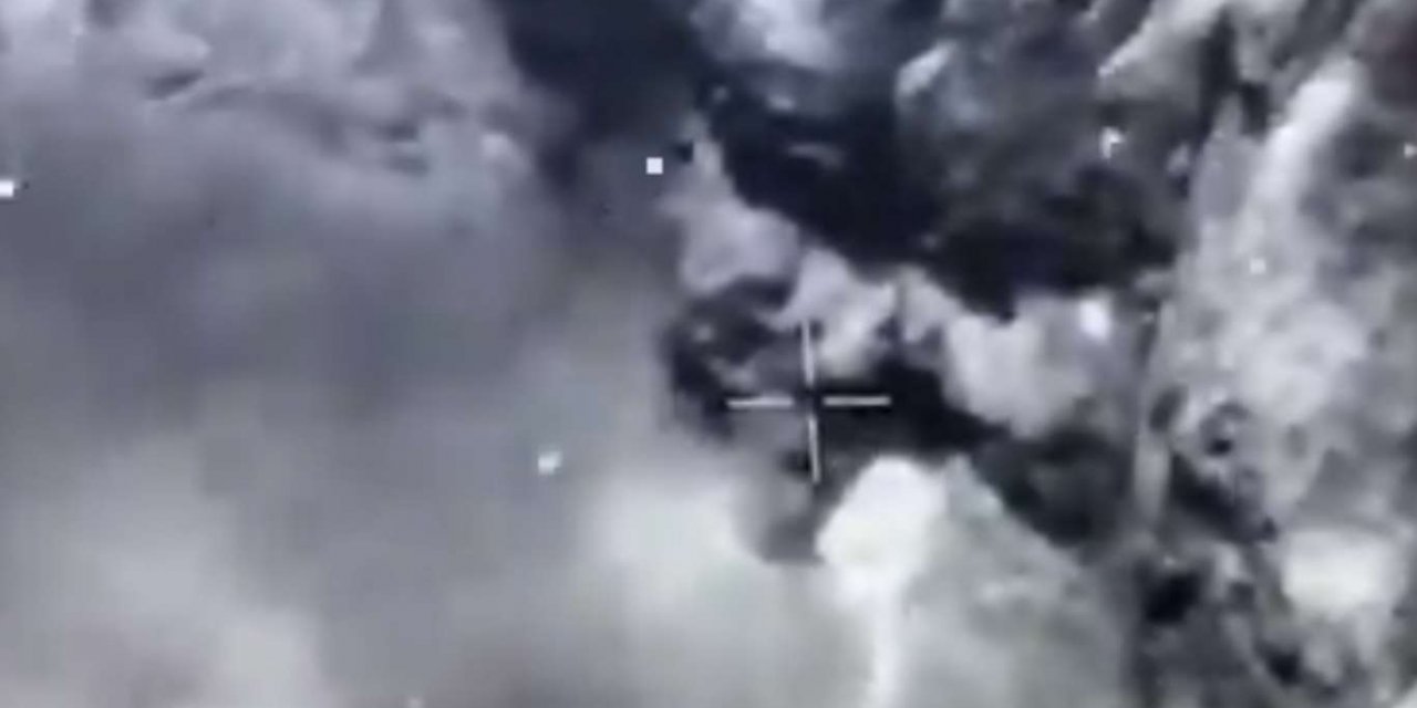 Termal sistemlerle tespit edilen 1 PKK elamanı öldürüldü