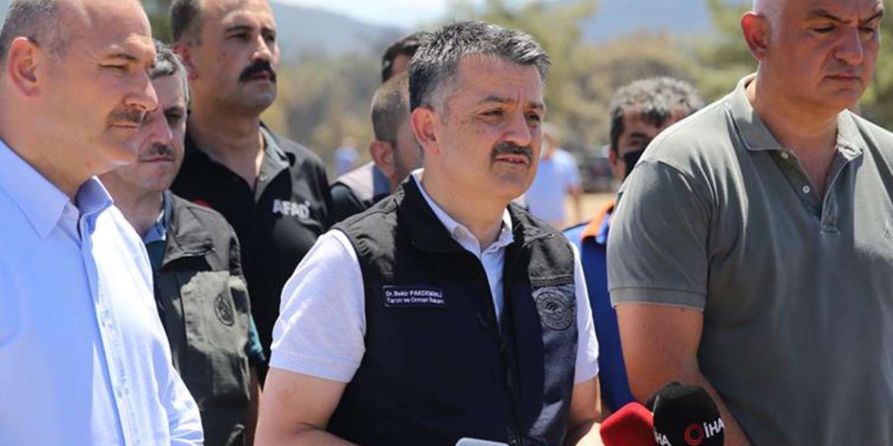 Wezîr Pakdemîrlî: Li 2 bajaran 6 şewatên ku li herêmên cuda derketine hêj berdewam dikin