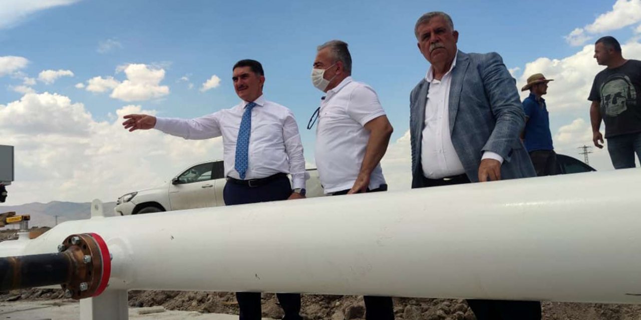 Ağrı Milletvekili Ekrem Çelebi Patnos halkına doğal gaz müjdesi verdi