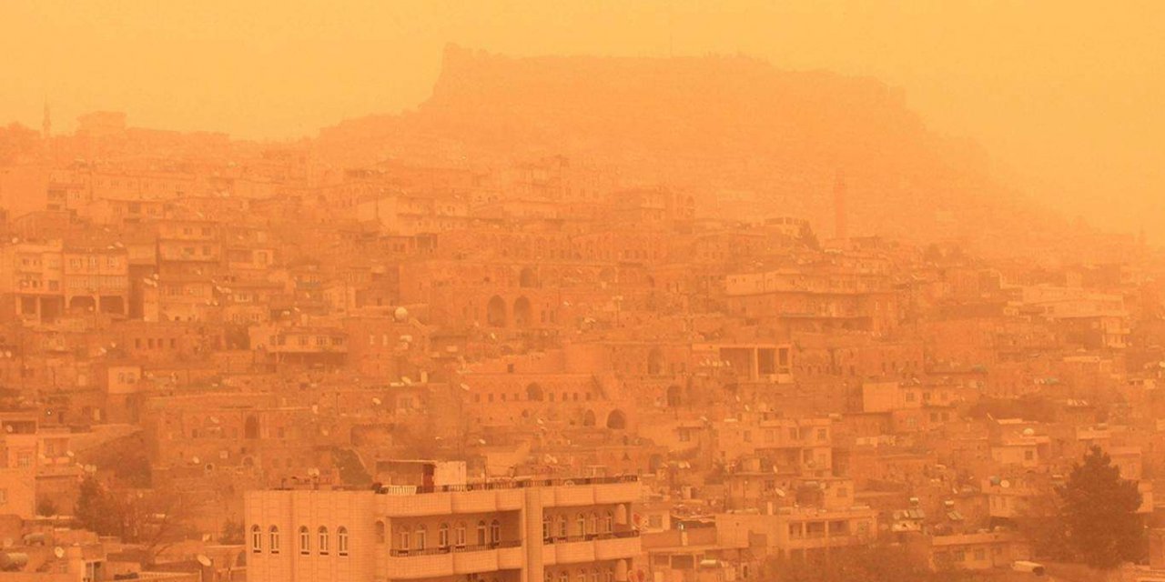 Meteorolojîyê ji bo bajarên Kurdistana Tirkîyeyê hişyarîya tozê kir