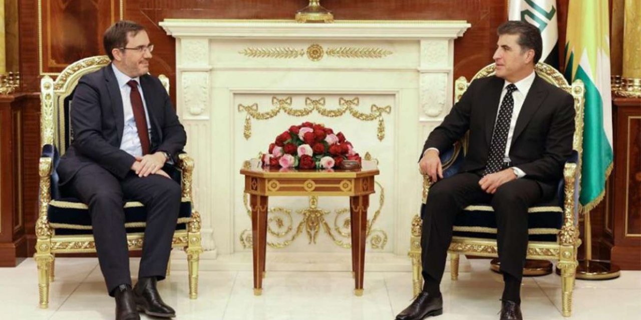 Serokê Herêma Kurdistanê li gel Balyozê Brîtanya civiya