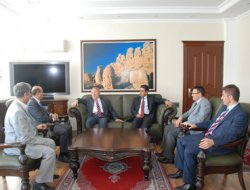 Bakan Yardımcısı Murat Mercan Vali'yi ziyaret etti