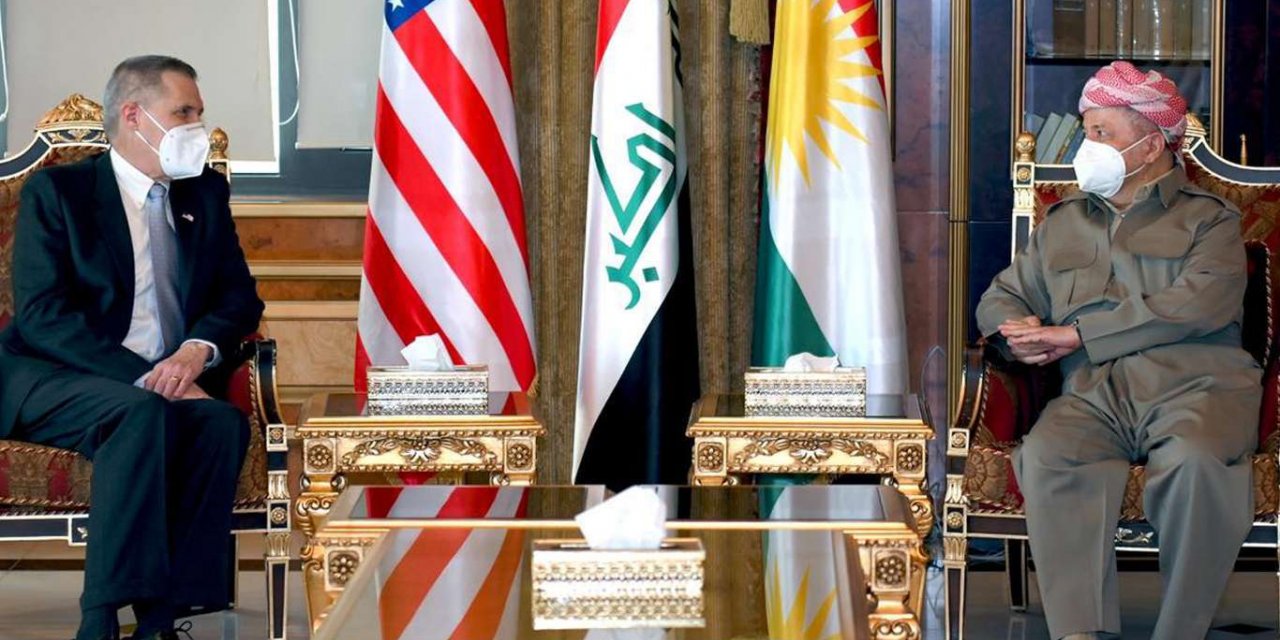 Barzanî pêşwaziya Balyozê Brîtanya li Iraqê kir