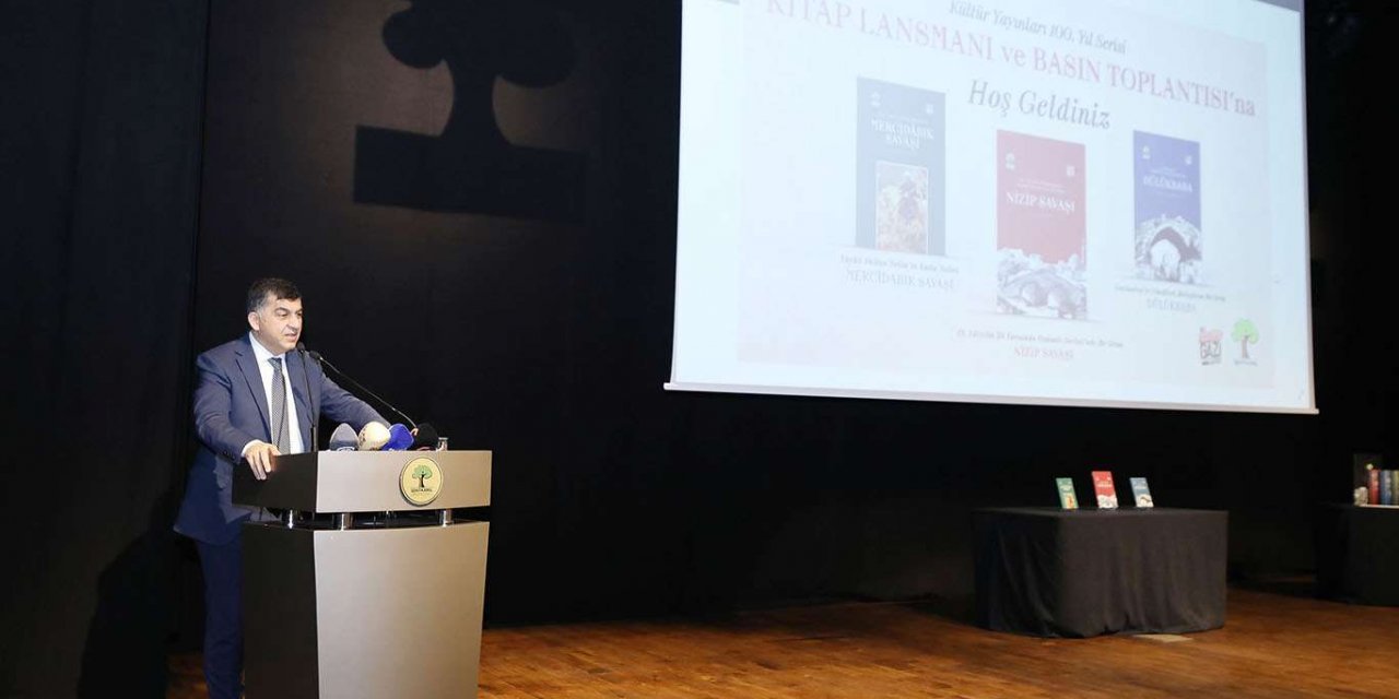 Gaziantep'te tarihi üç kitabın tanıtımı yapıldı