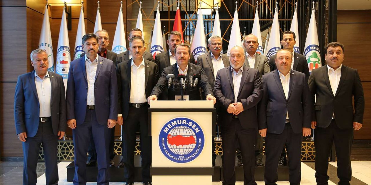 Memur-Sen Genel Başkanı kamu işvereni, maaş ve ücretlerle ilgili beklentilerini açıkladı
