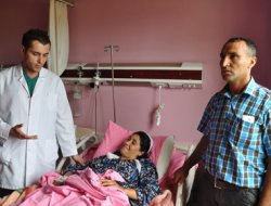 Silopi Devlet Hastanesinde kapalı böbrek ameliyatı yapıldı