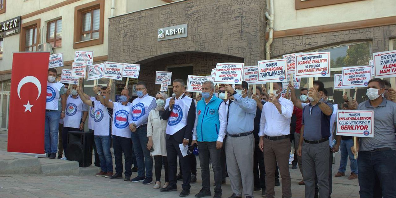 Şırnak Memur-Sen: Enflasyonun ezemeyeceği maaş istiyoruz