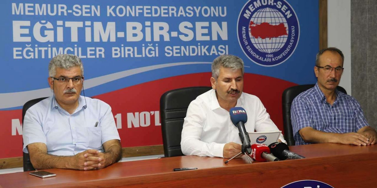 Malatya Memur-Sen: Enflasyonun ezemeyeceği maaş istiyoruz
