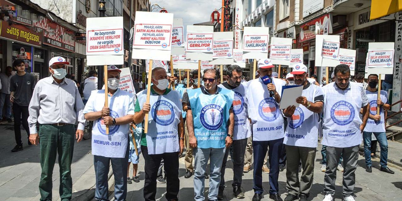 Ağrı Memur-Sen: Yapılan personel zamlarına ilişkin açıklama yaptı