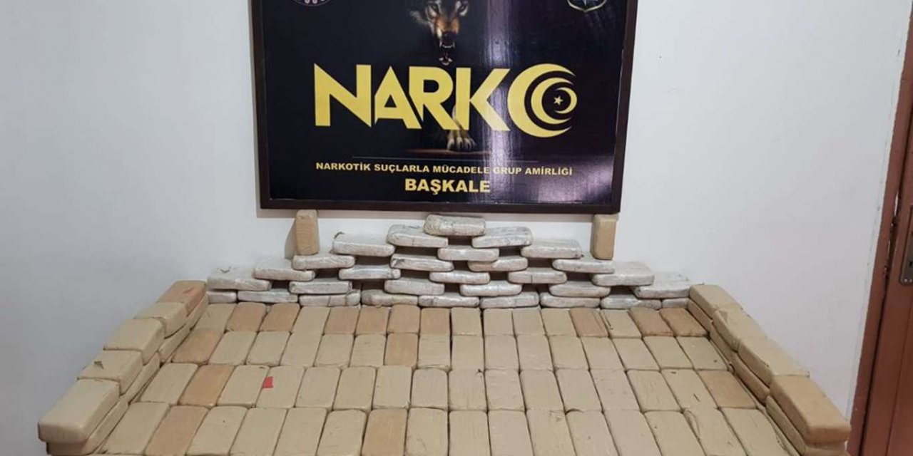 Van'da 226 kilogram eroin ele geçirildi