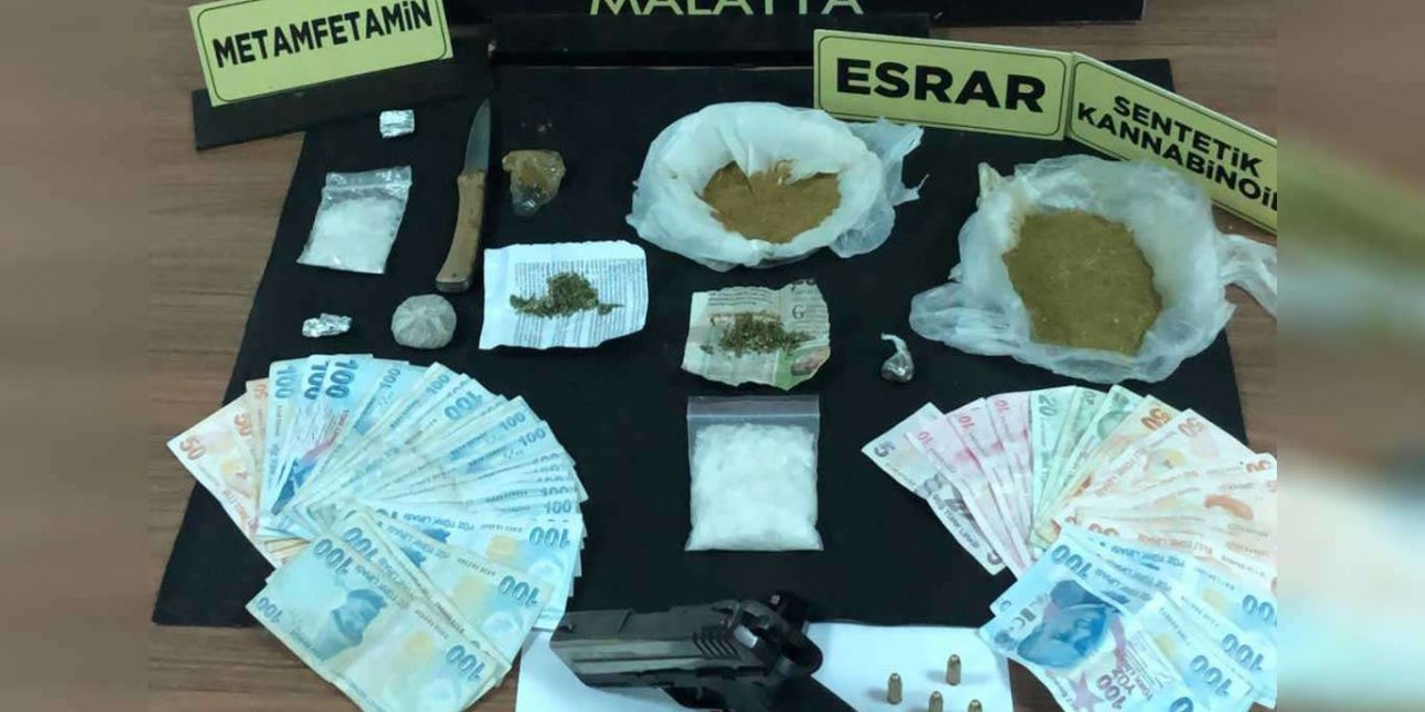Malatya'da "torbacı" operasyonu: 2 tutuklama