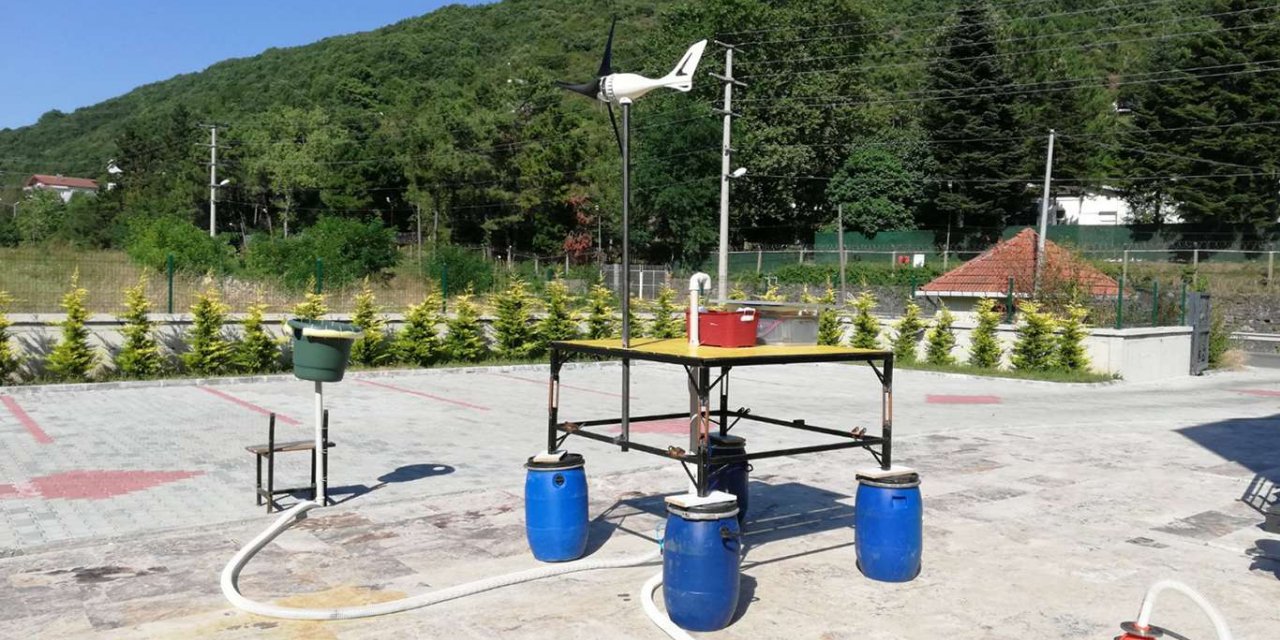 BİLSEM öğretmen ve öğrencileri "Müsilaj Temizleme Cihazı" geliştirdi