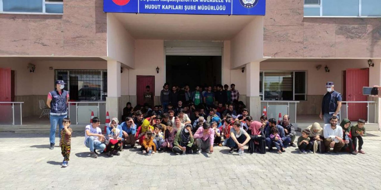 Li Wanê 115 koçber hatin girtin