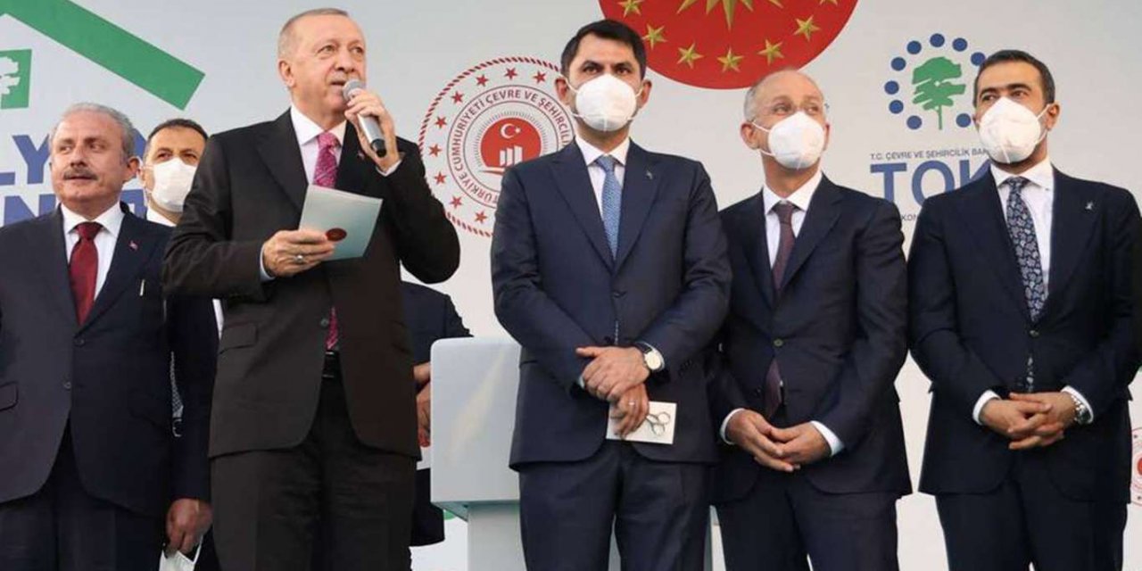 Cumhurbaşkanı Erdoğan'dan "kentsel dönüşüm" mesajı