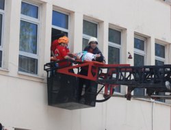 Ağrı'da deprem tatbikatı