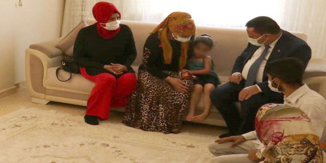 Bağlar Belediyesinden mağdur aileye yardım eli