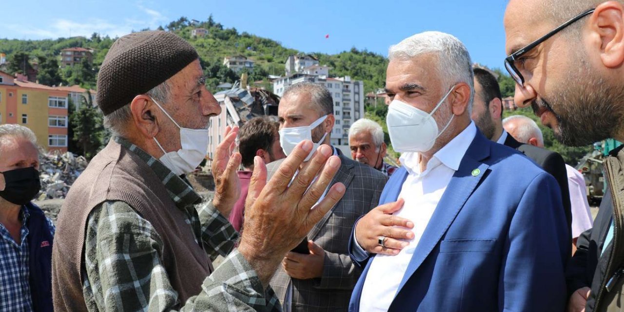 Serokê Giştî yê HUDA PARê çû herêma afatê