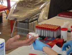 Elazığ'da kan toplam çadırı kuruldu