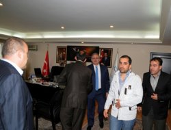 Vali'den yeraltı çarşı esnafına destek