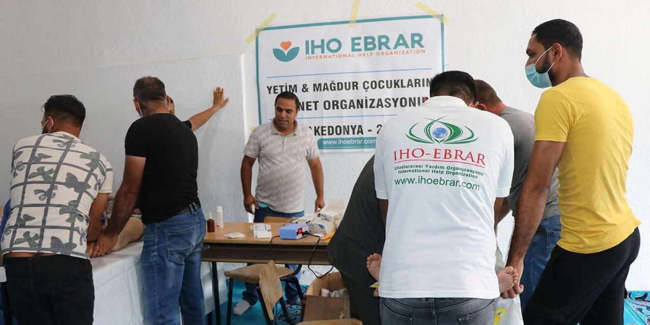 IHO Ebrar Makedonya'da yüzlerce çocuğa sünnet imkânı sağladı