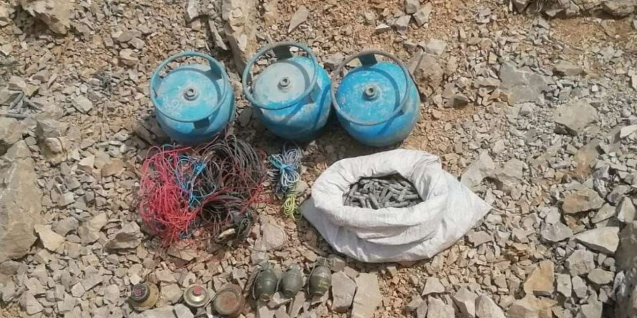 Van’da PKK’ye ait mühimmat ele geçirildi