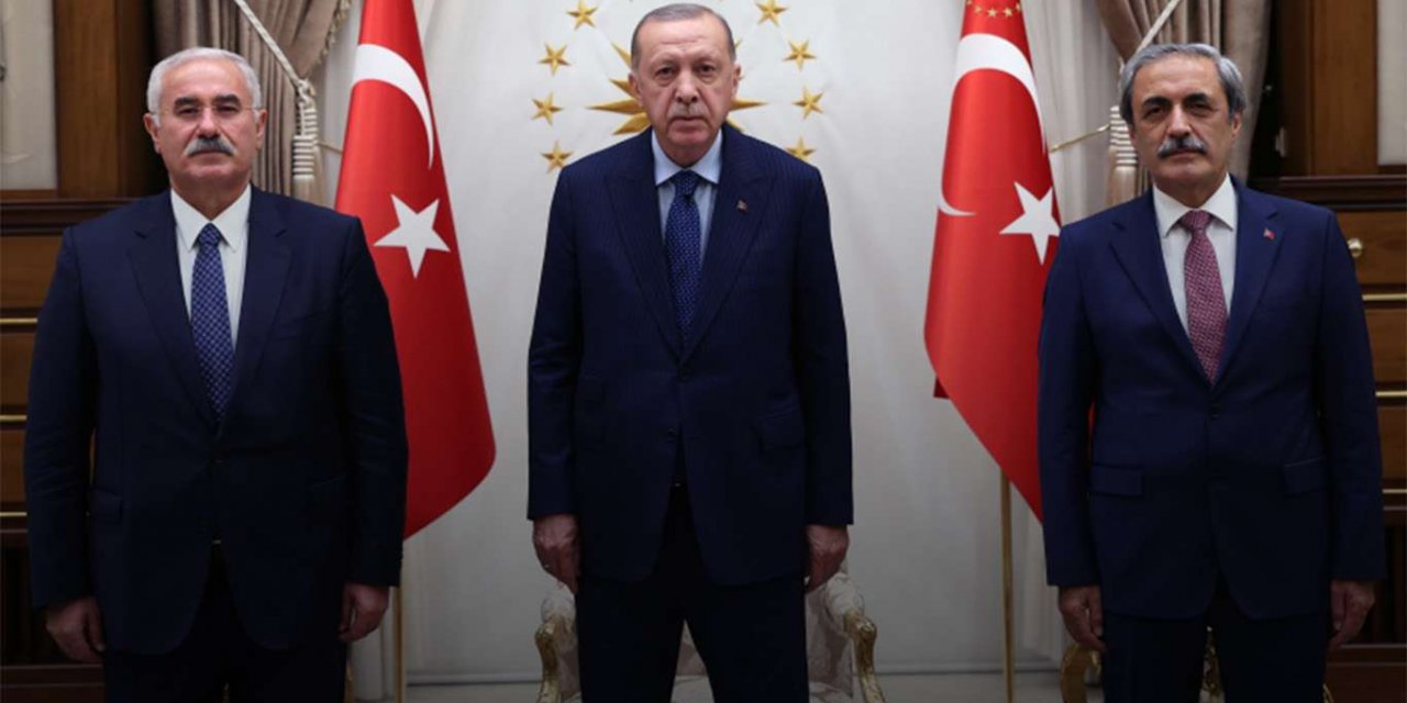 Cumhurbaşkanı Erdoğan, Yargıtay Başkanı Akarca ve Yargıtay Cumhuriyet Başsavcısı Şahin'i kabul etti