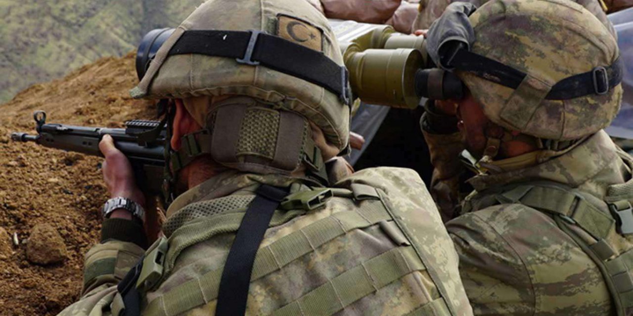 Barış Pınarı ve Fırat Kalkanı bölgesinde 9 PKK/YPG elemanı öldürüldü