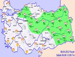 Sağanak Yağış Uyarısı