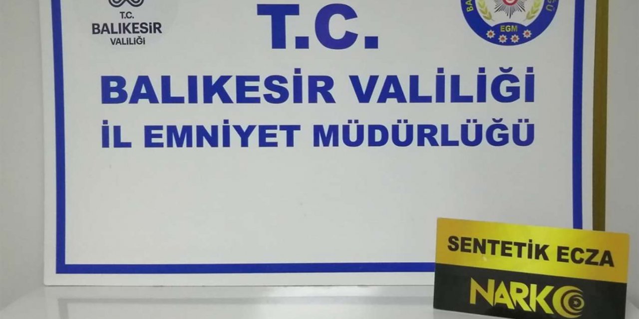 Balıkesir'de uyuşturucu operasyonu: 22 gözaltı